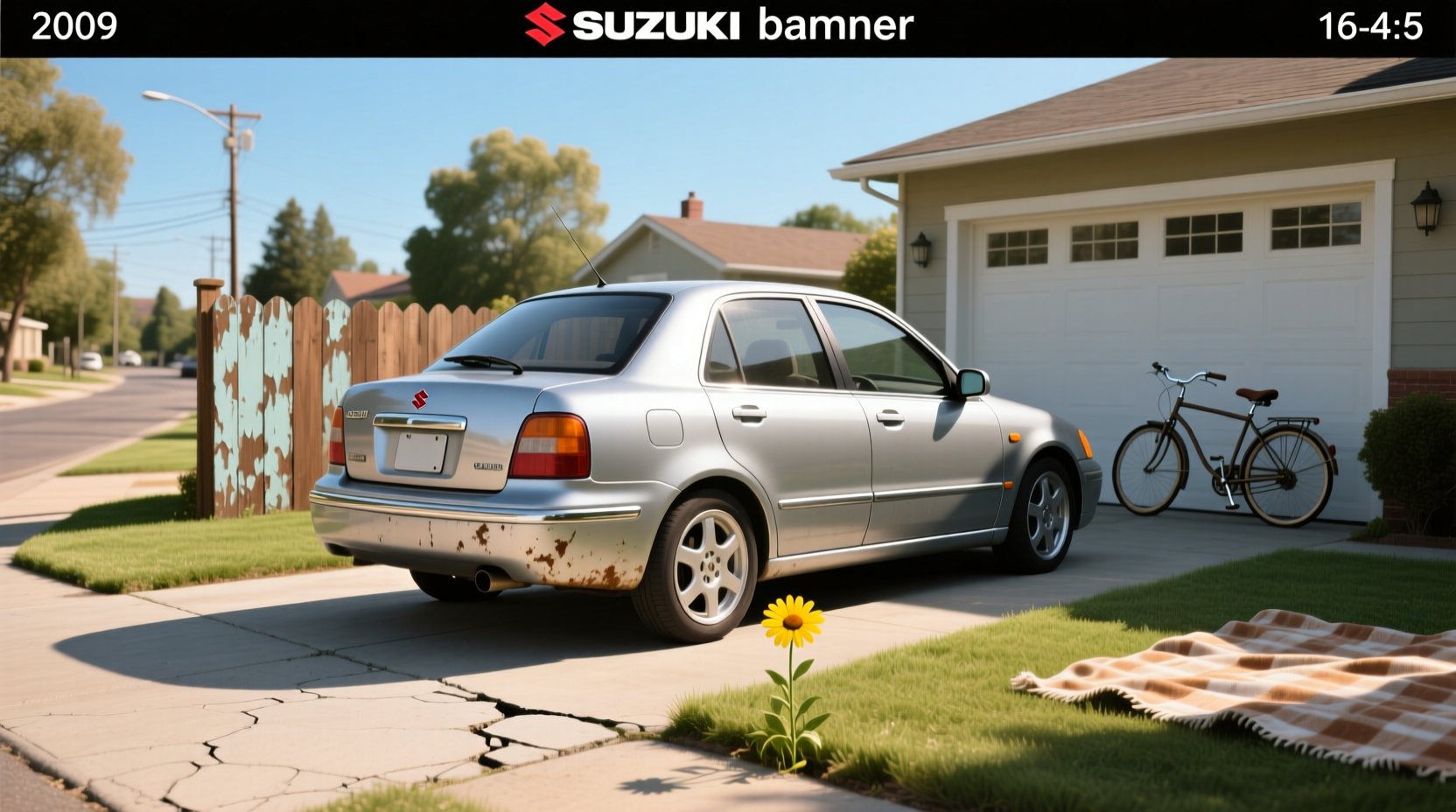 2004 Suzuki Aerio Hatchback front three-quarter view