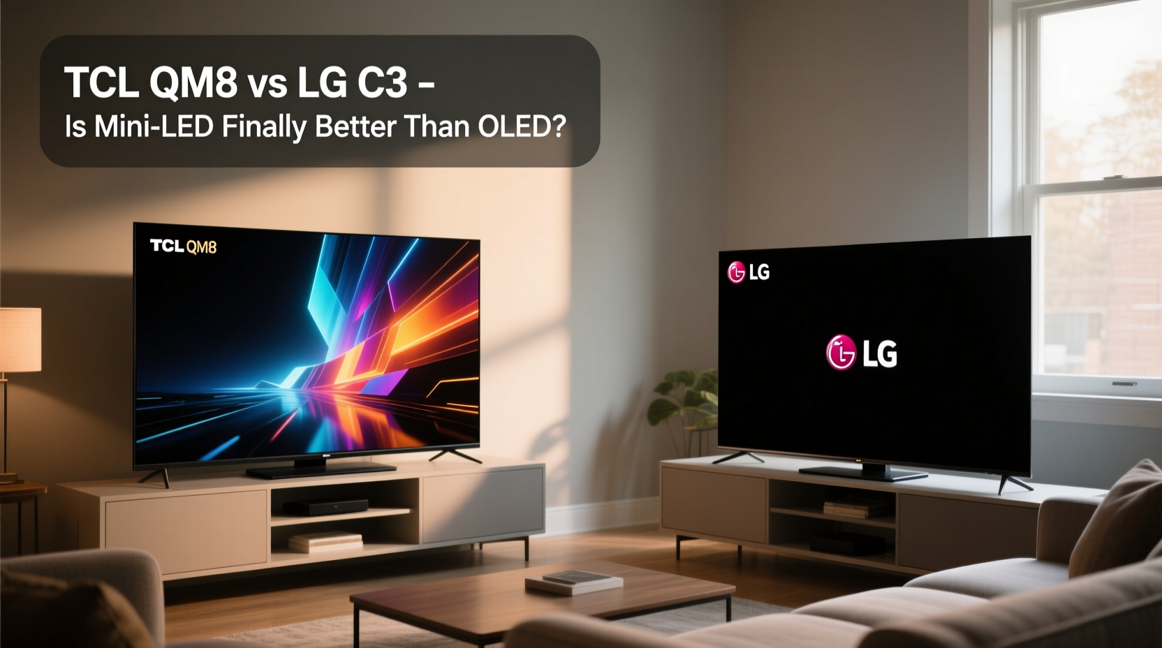 tcl qm8 vs lg c3 is mini led finally better than oled for most people