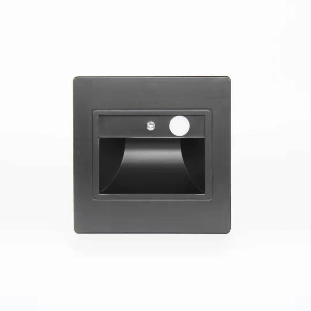 Heißer Verkauf Nachtlicht PIR Detektor + Sensor Fußlampe LED Treppenlicht für Hotel Home Treppen mit Lampen im niedrigen Preis