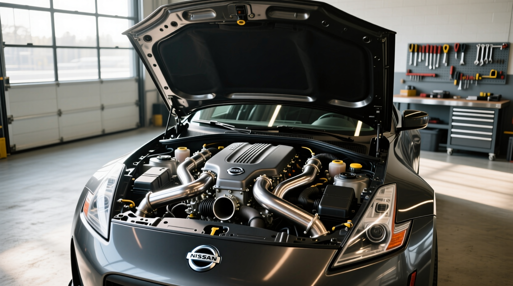 370z long tube headers guide