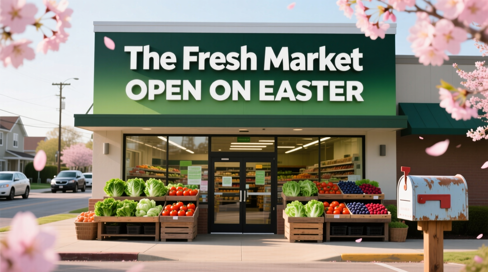 is the fresh market open on easter