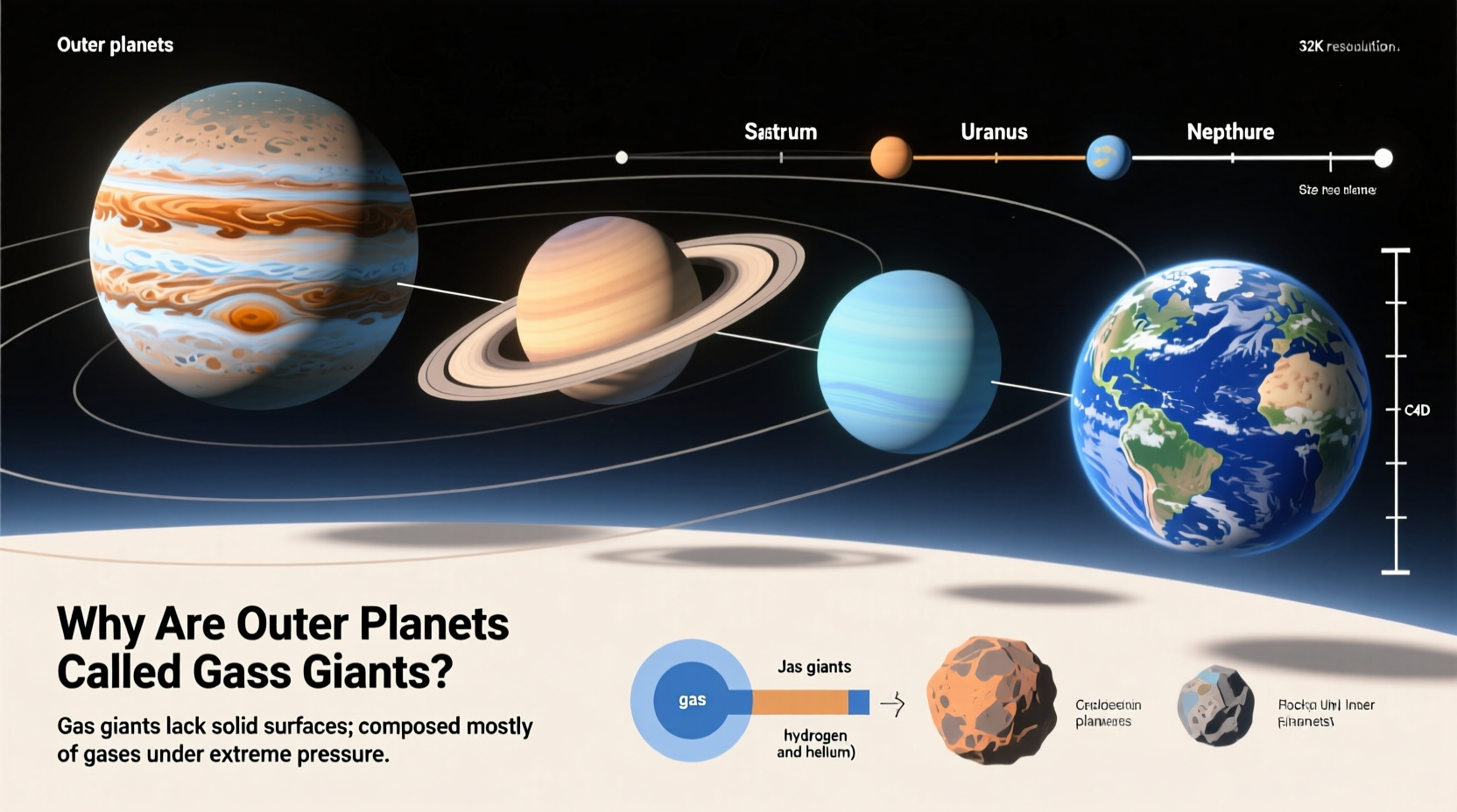 why are outer planets called gas giants exploring the name