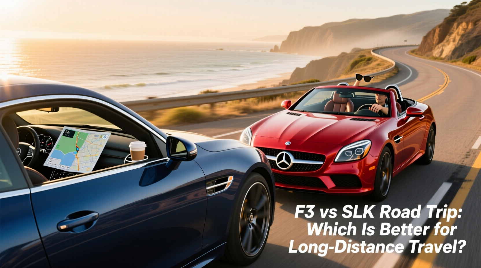 f33 vs slk road trip