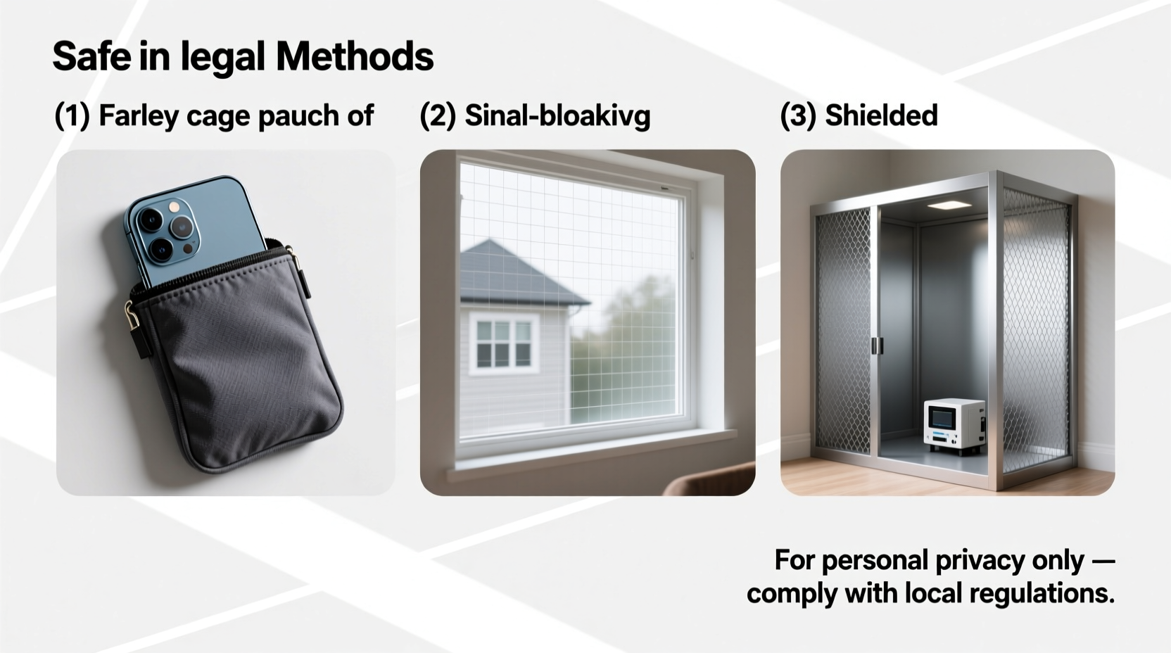 effective methods to block cell phone signals safely and legally