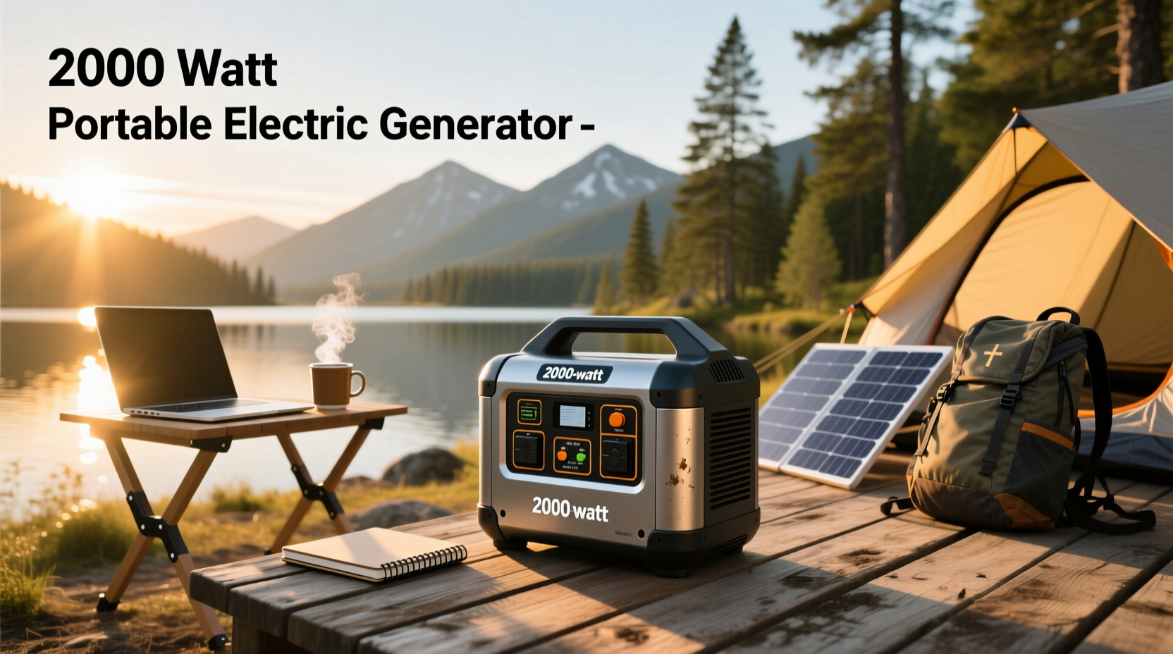 2000w portable generator guide gas vs. lifepo4 power stations