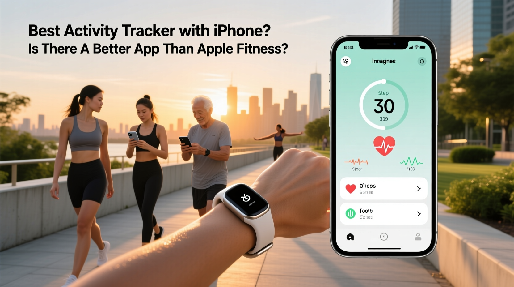 best activity tracker for iphone users