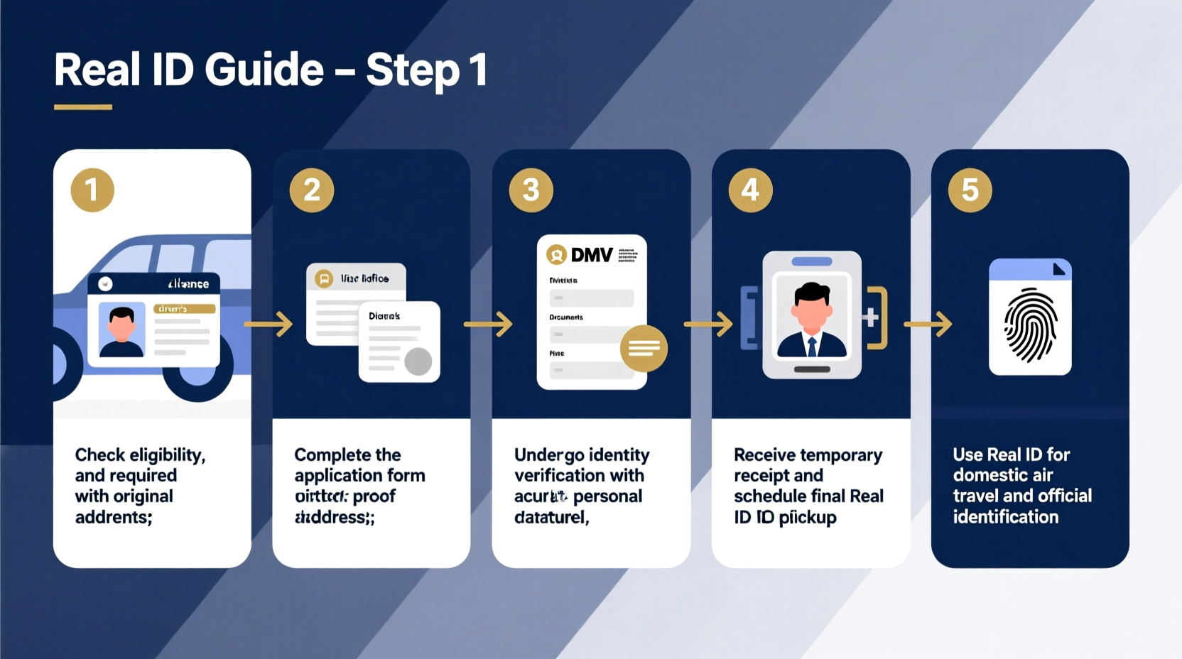 step by step guide how to verify and use your real id for travel and identification