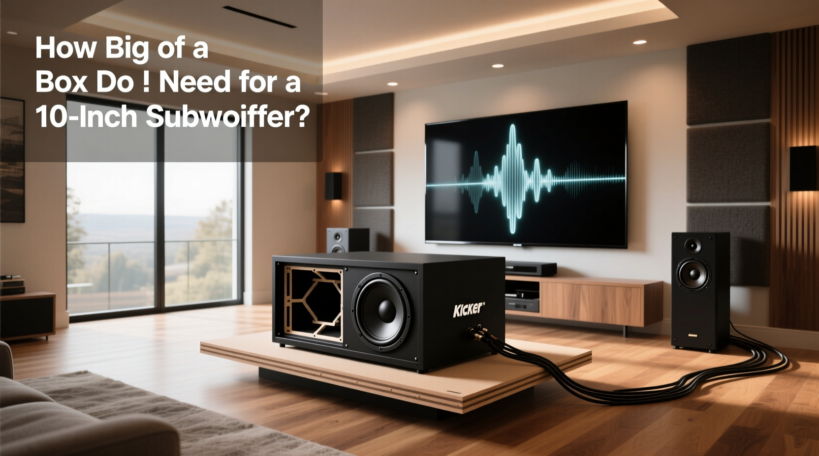 How to Choose the Right Box for a 10-Inch Kicker Subwoofer