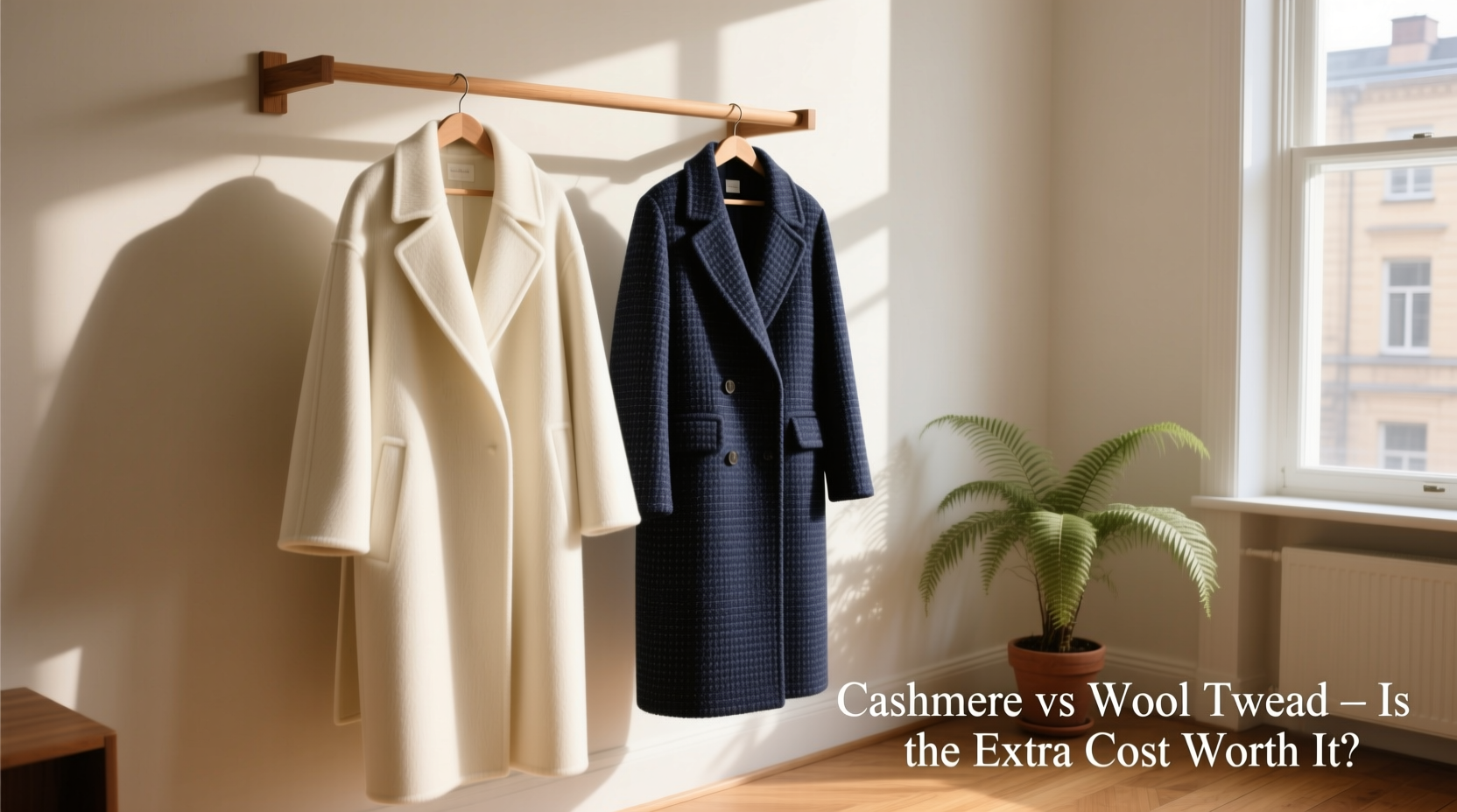 cashmere coat vs wool tweed is the extra cost really worth it for warmth and style