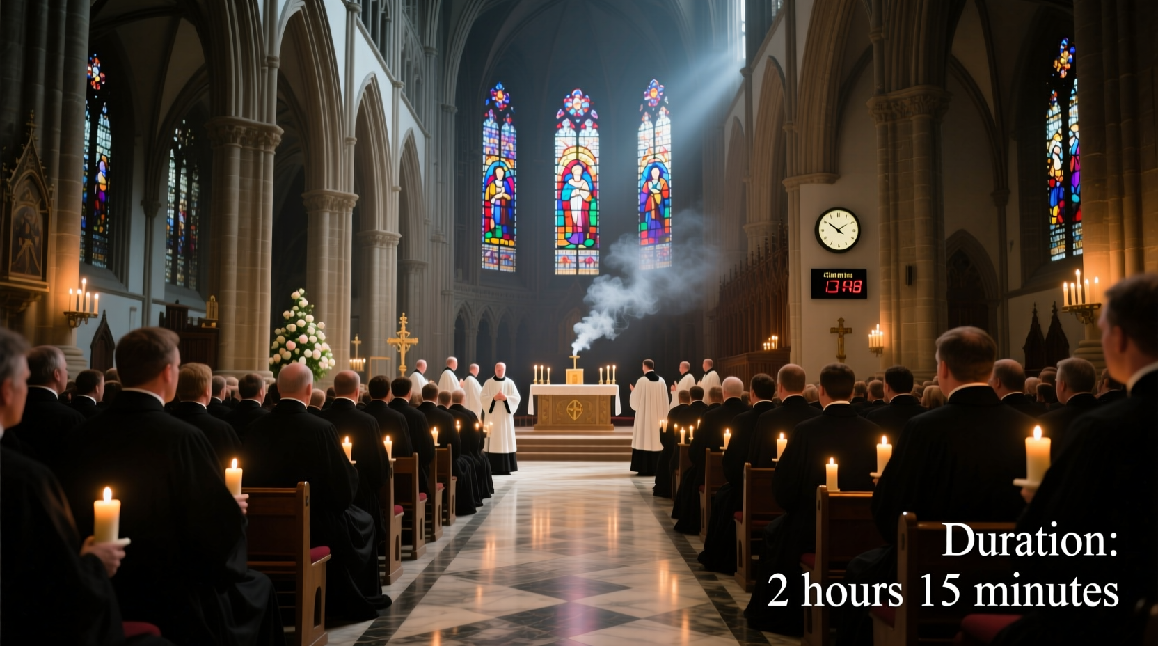how long is easter vigil catholic mass