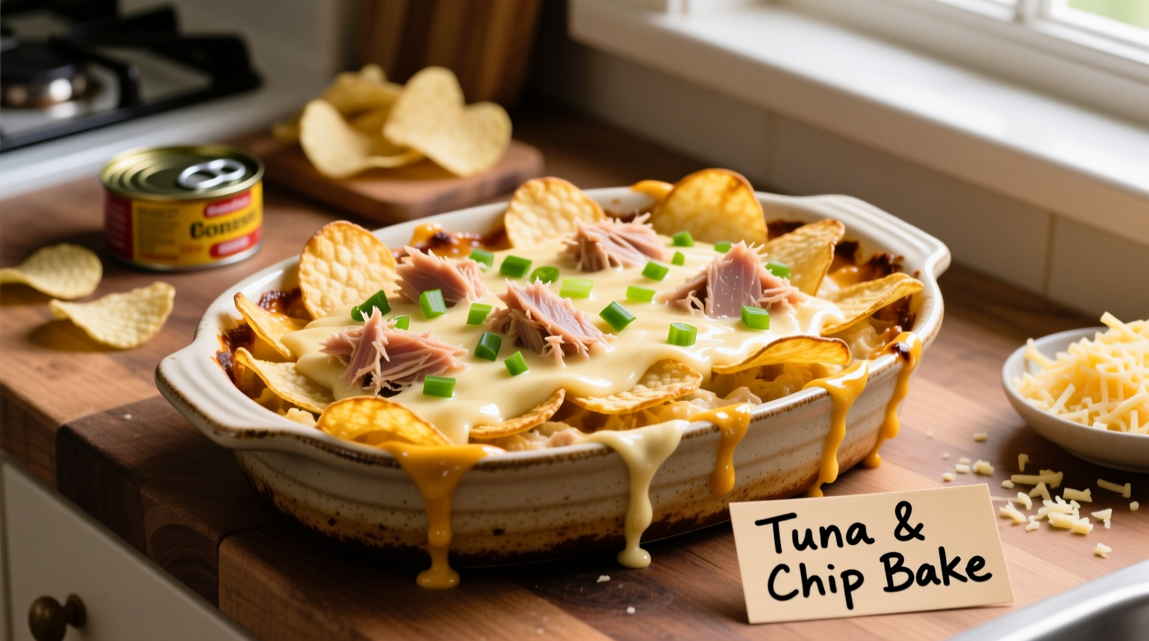 Perfect Tuna Potato Chip Casserole Recipe in 45 Minutes