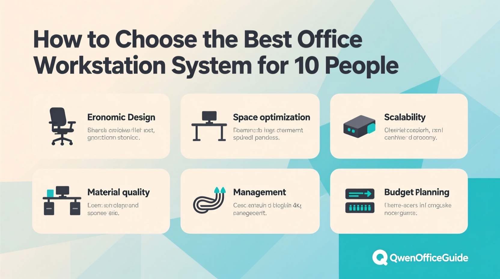 How to Choose the Best Office Workstation System for 10 People