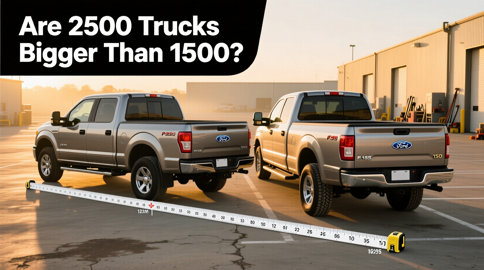 Pickup Truck Length Comparison Guide: 1500 vs 2500 HD