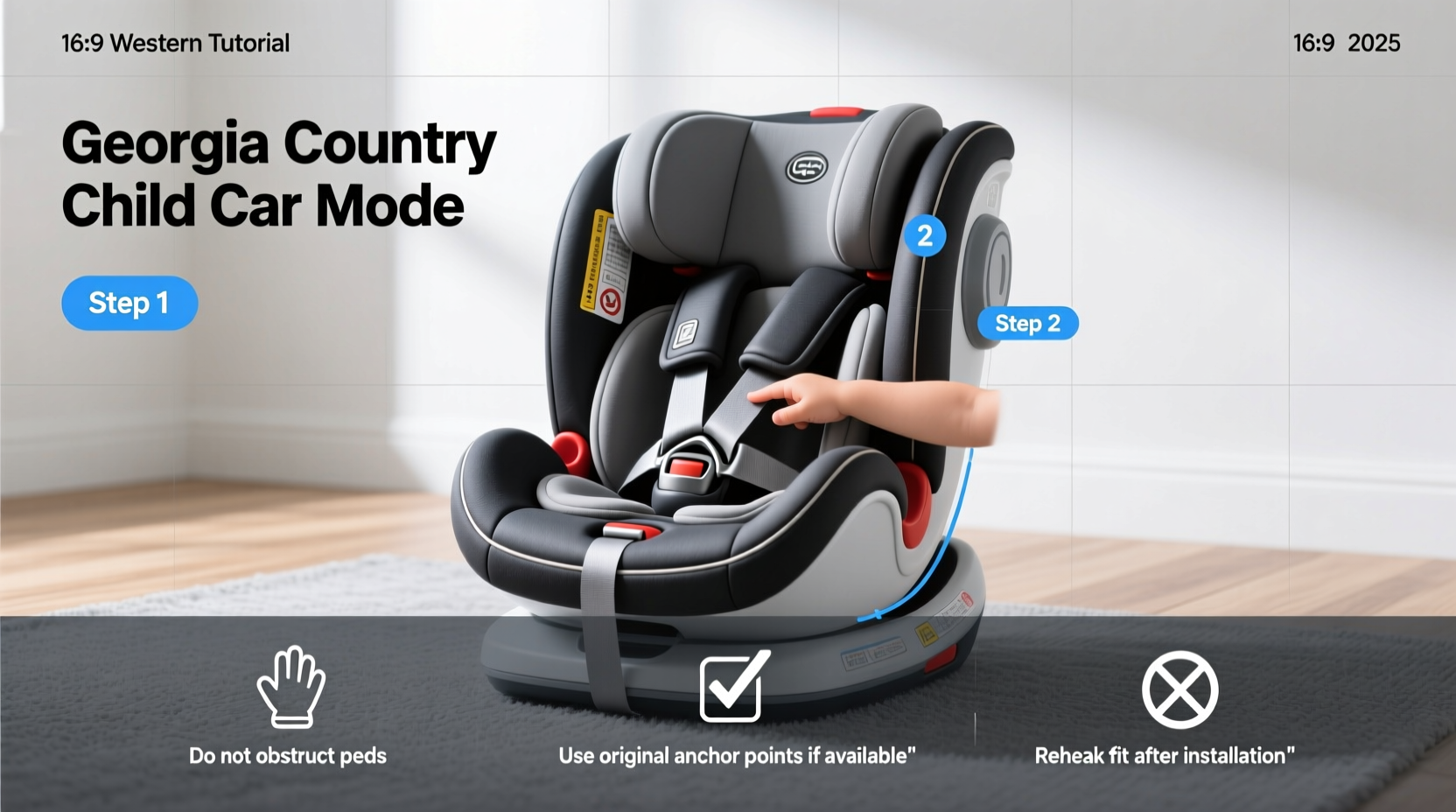 georgia country child car seat law 2025