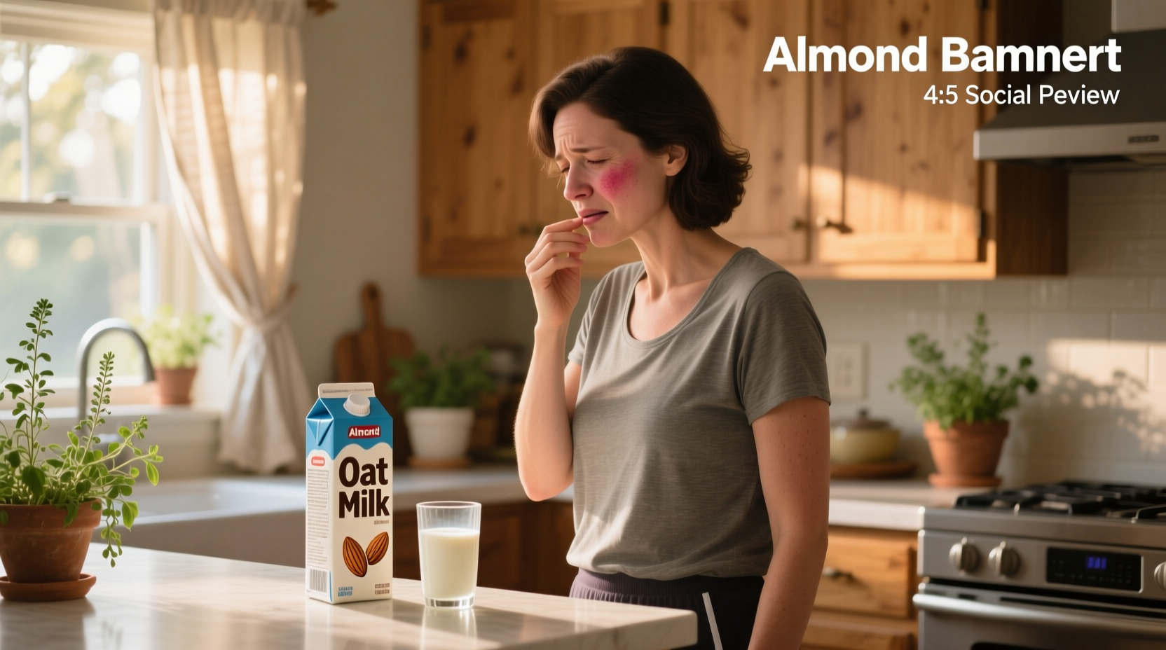 almond milk allergy symptoms explained