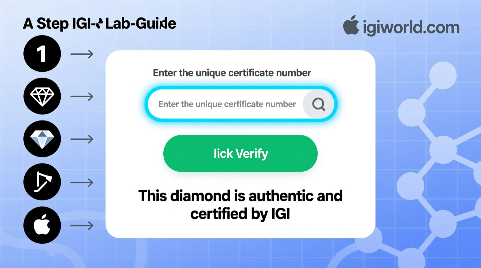 step by step guide how to verify igi certification for your lab grown diamond