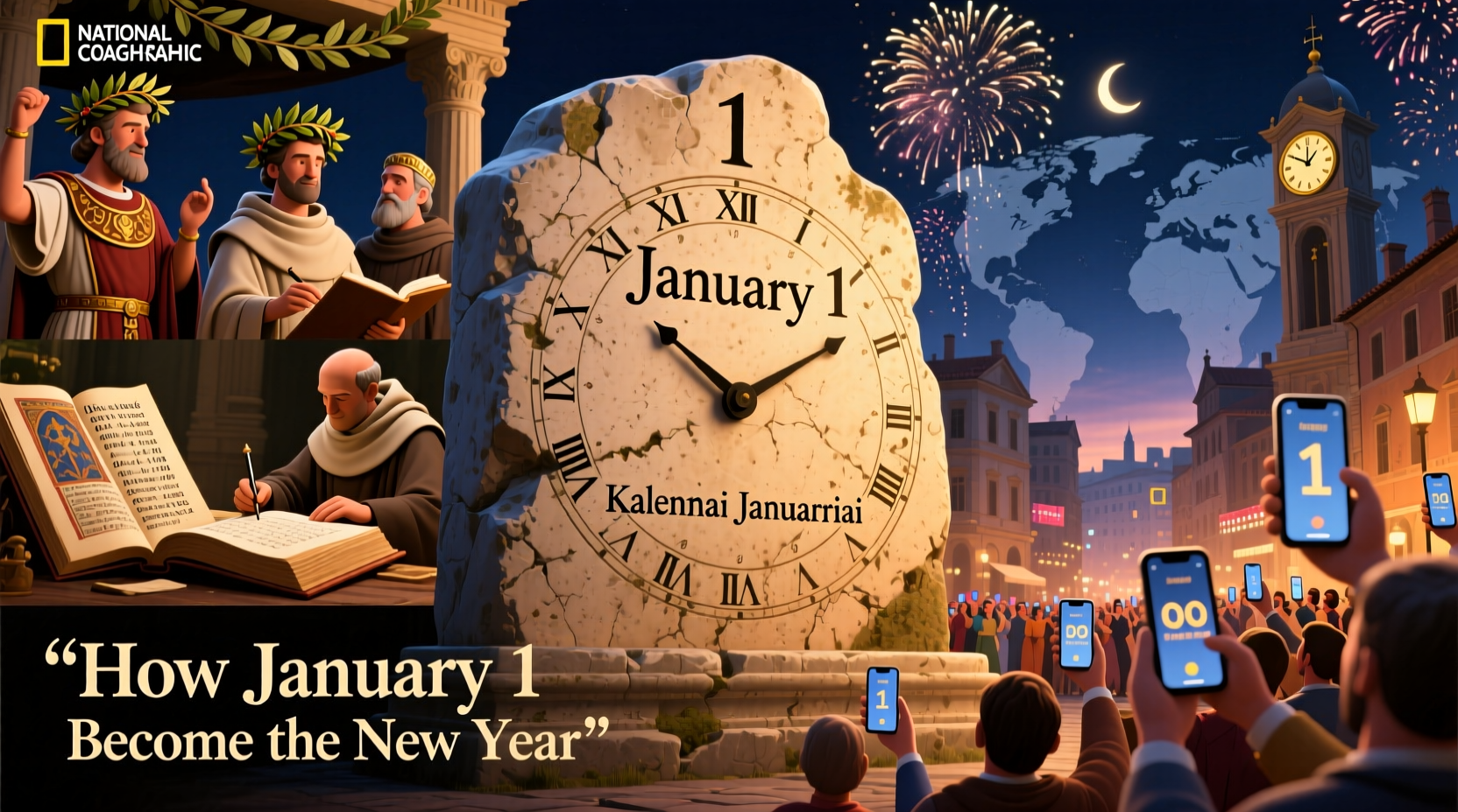 how did january 1 become the new year