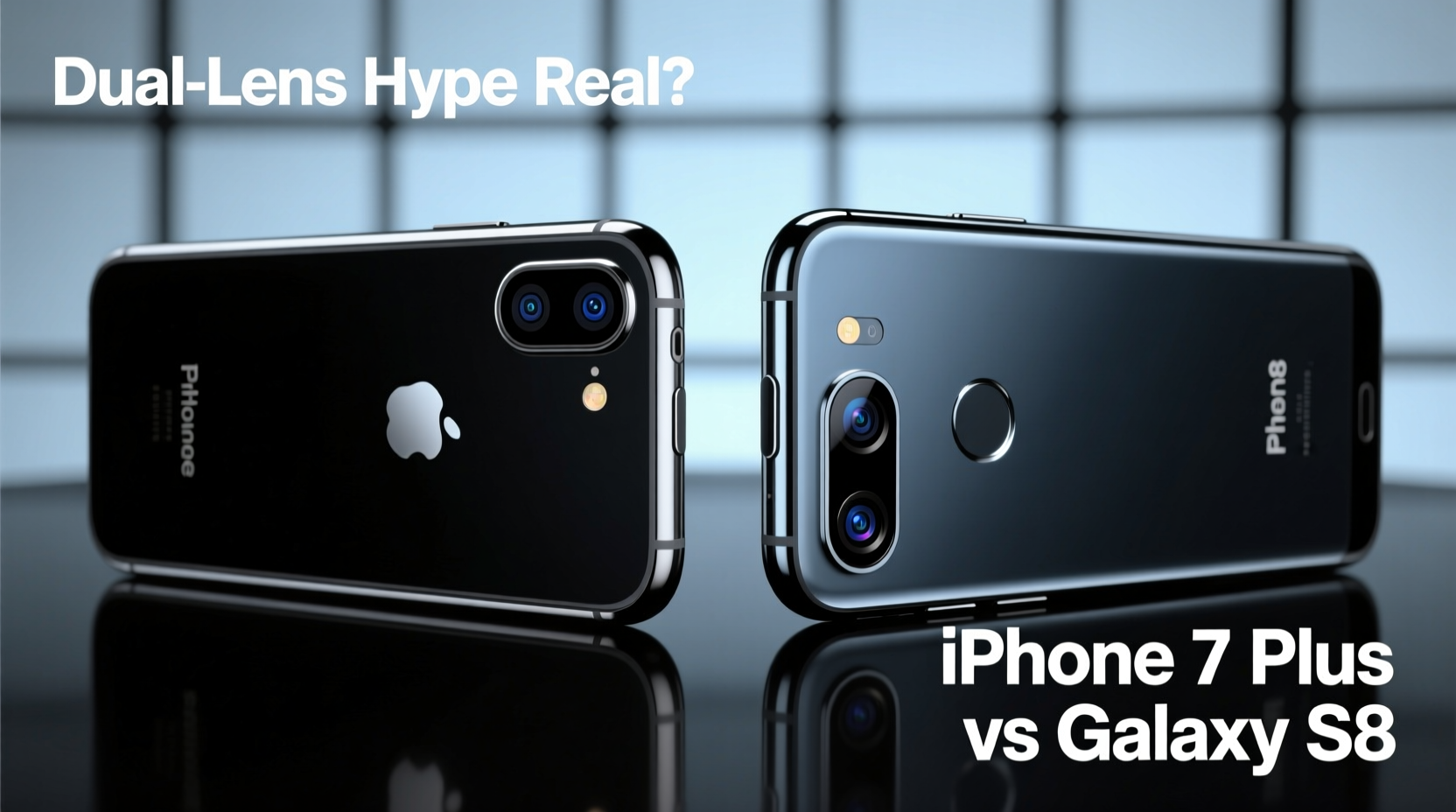 iphone 7 plus camera vs galaxy s8 is the dual lens hype real