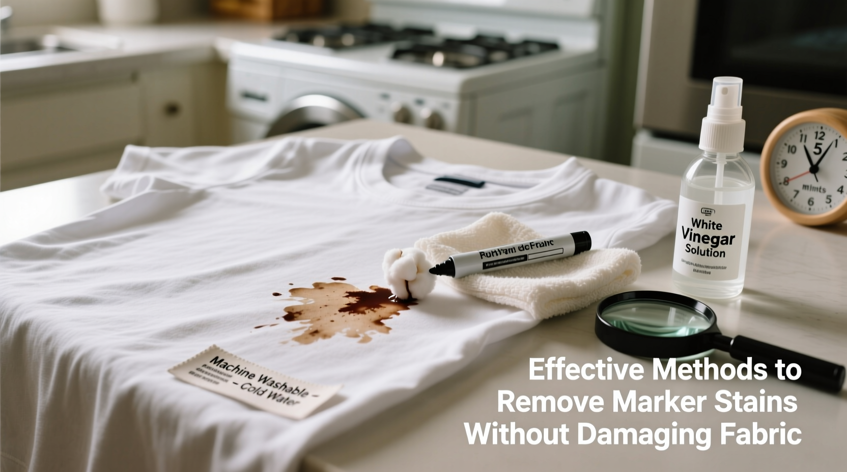 effective methods to remove marker stains from clothes without damaging fabric 2