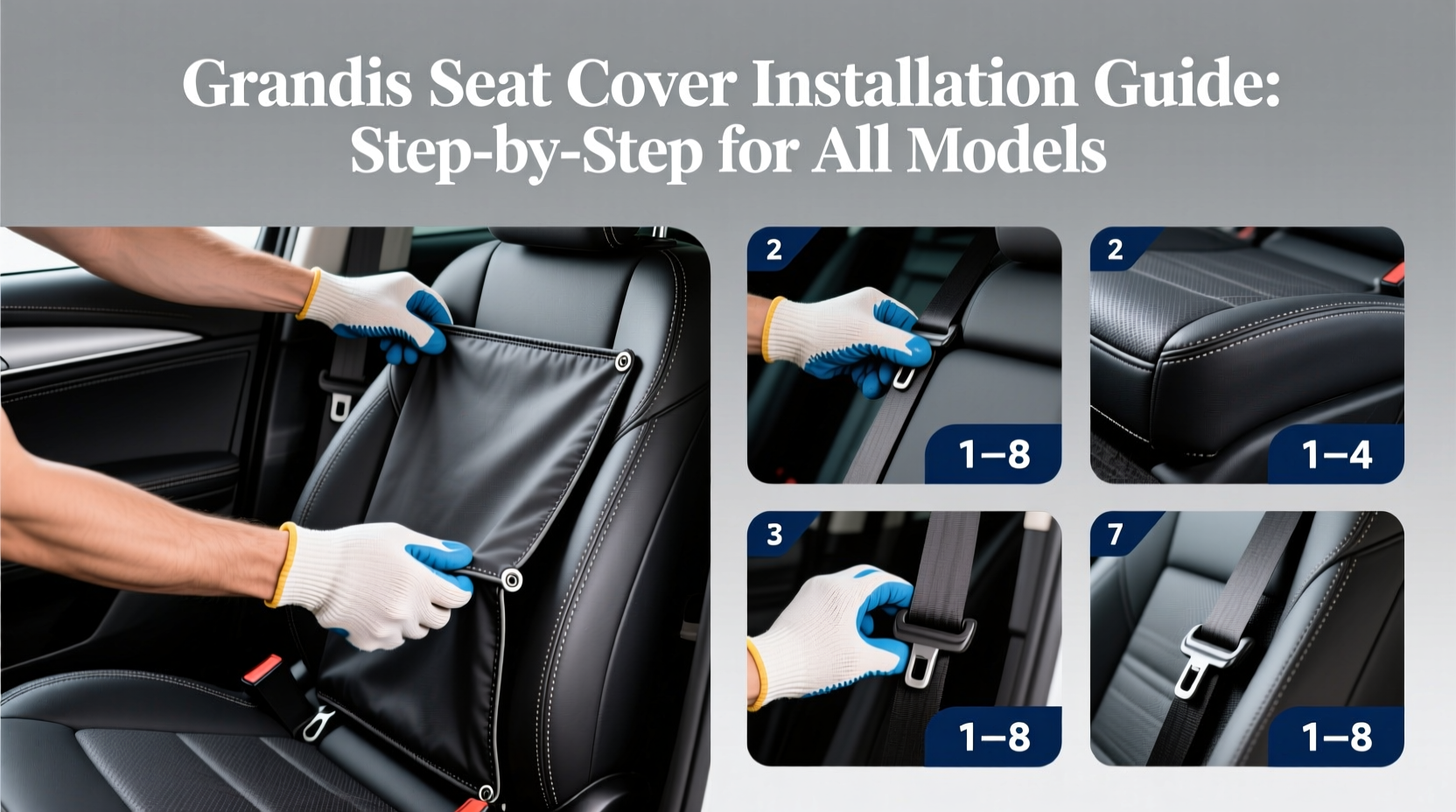 grandis seat cover installation guide