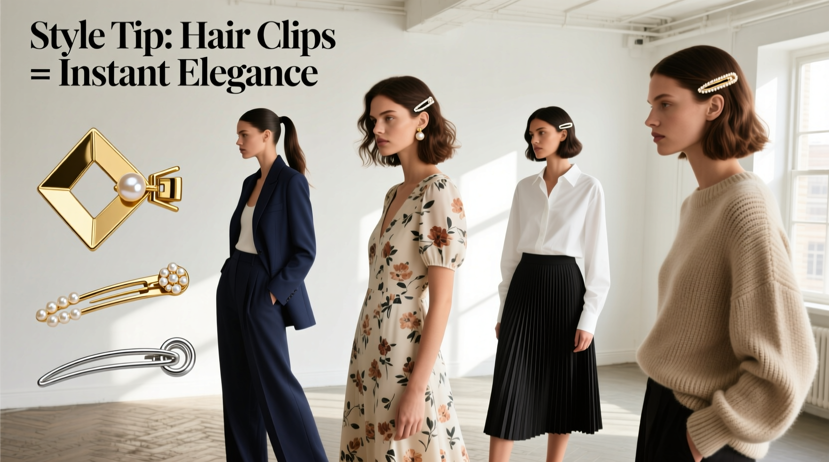 stylish hair clip pairing how to complement every outfit with the perfect accessory