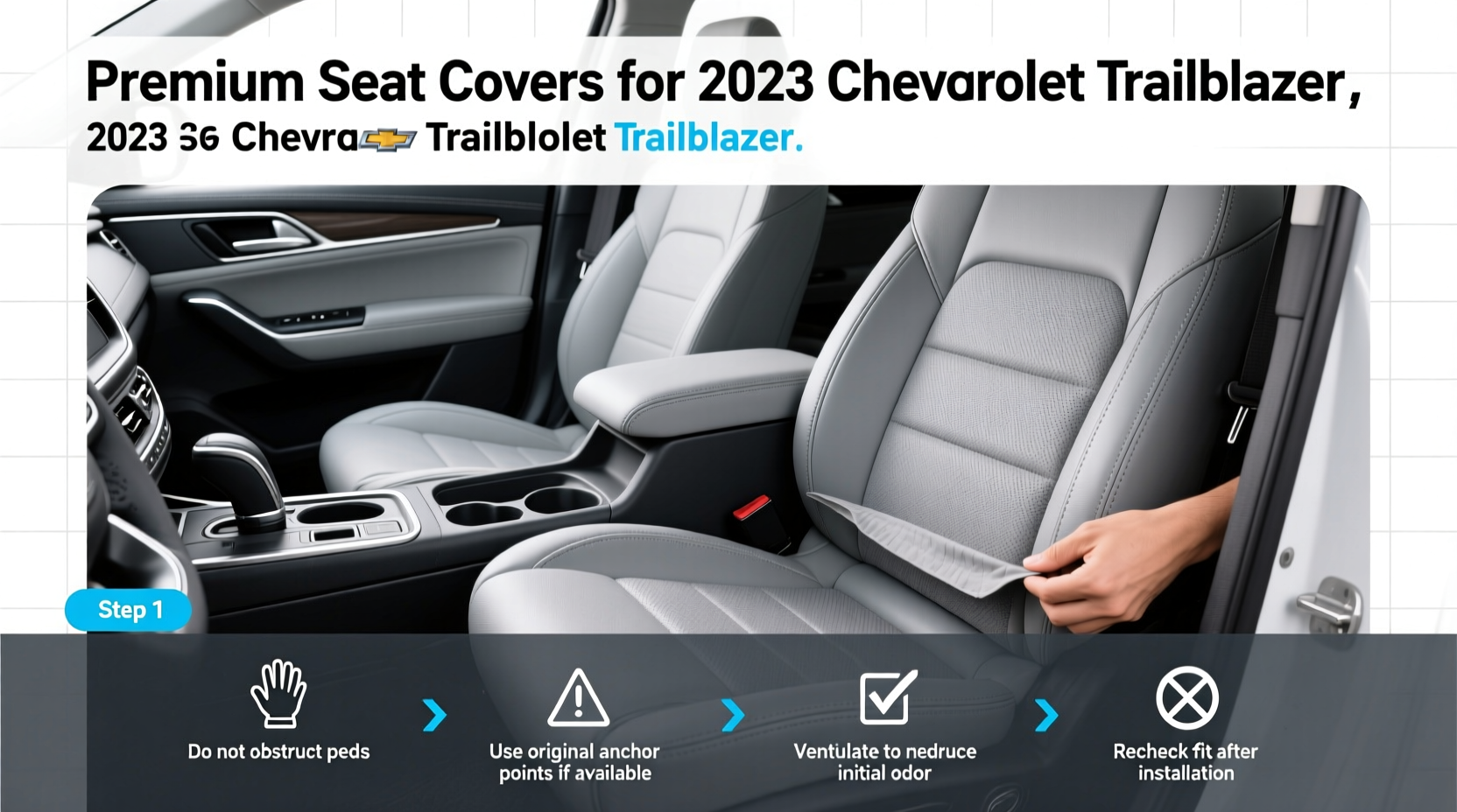 2023 Chevy Trailblazer Seat Covers Buying Guide