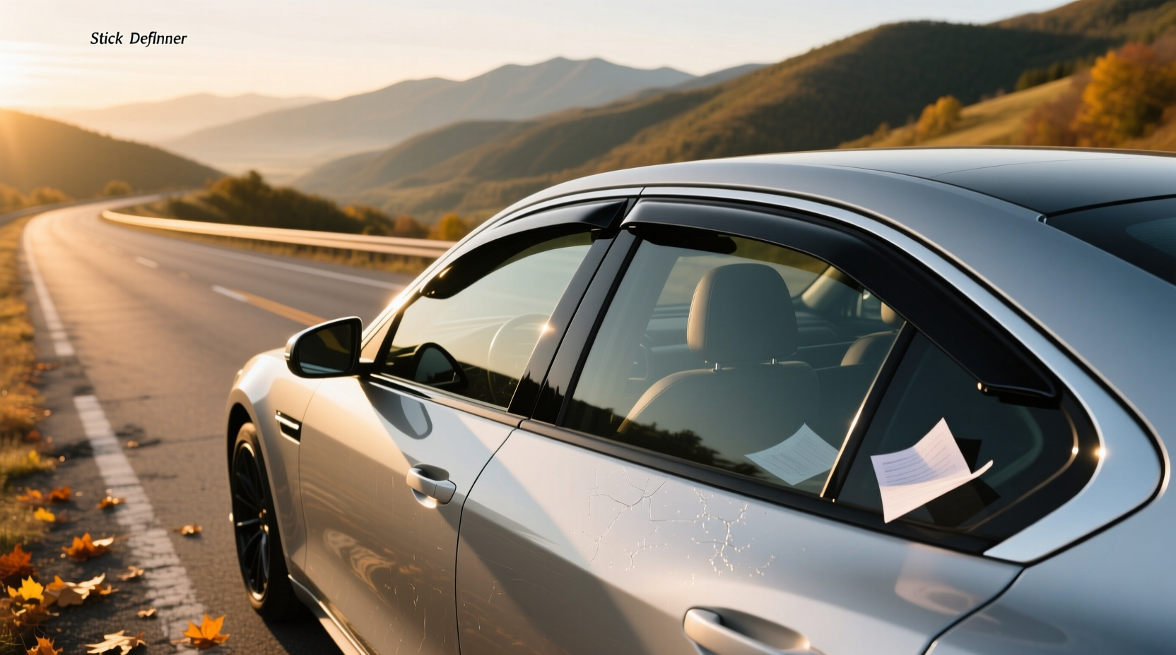 How to Choose & Install Stick-On Wind Deflectors