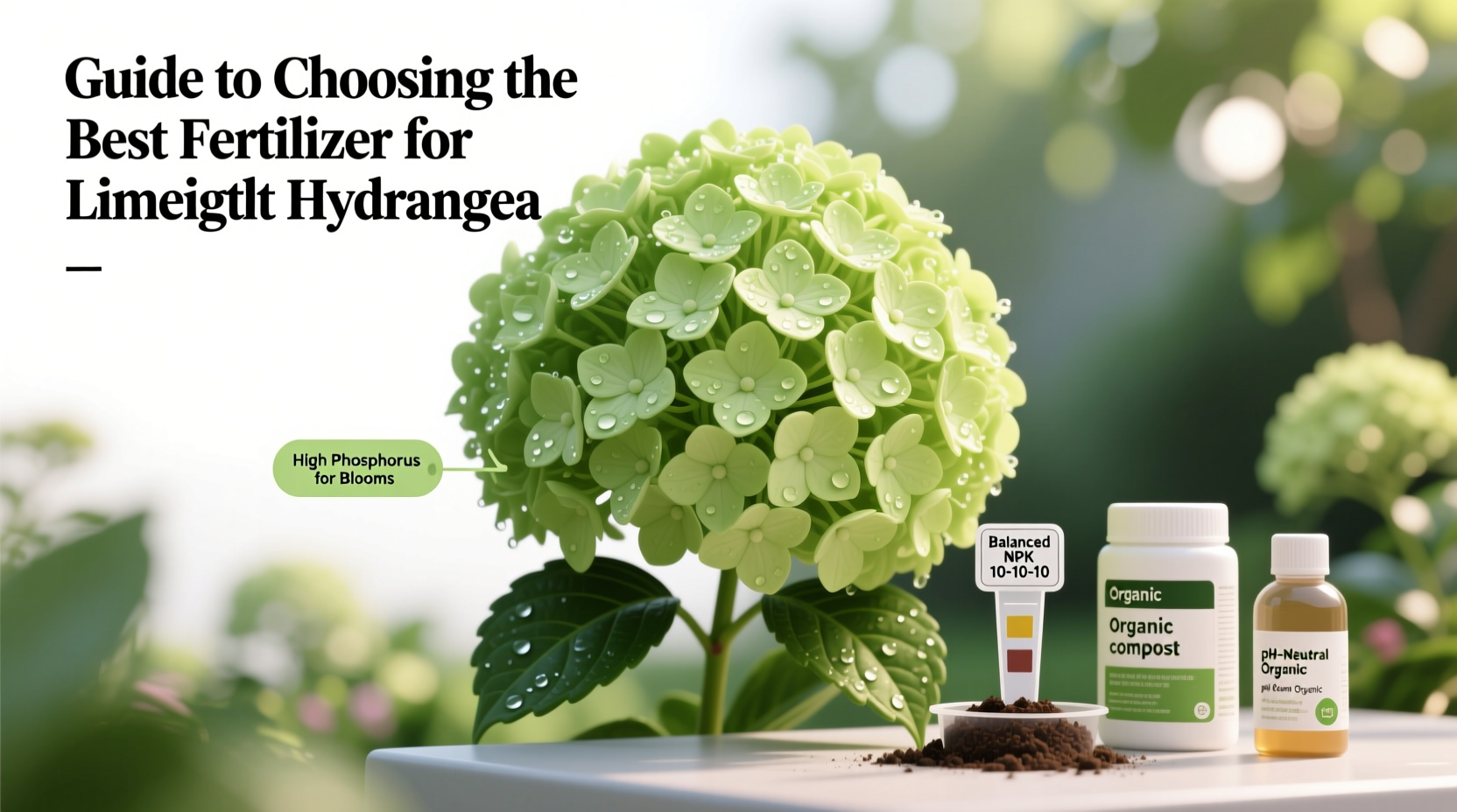 guide to choosing the best fertilizer for limelight hydrangea