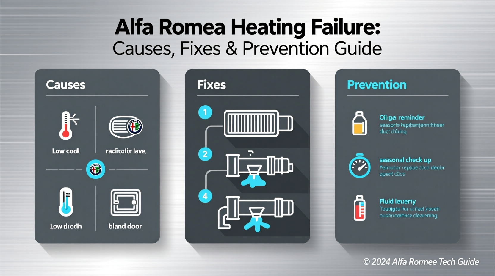 alfa romeo heating failure