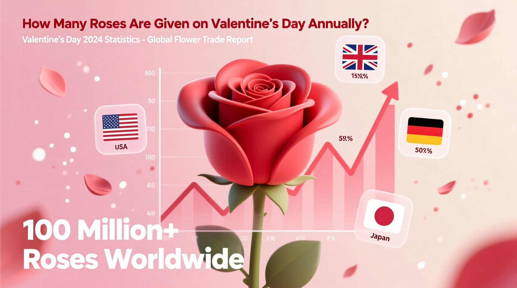how many roses are given on valentines day