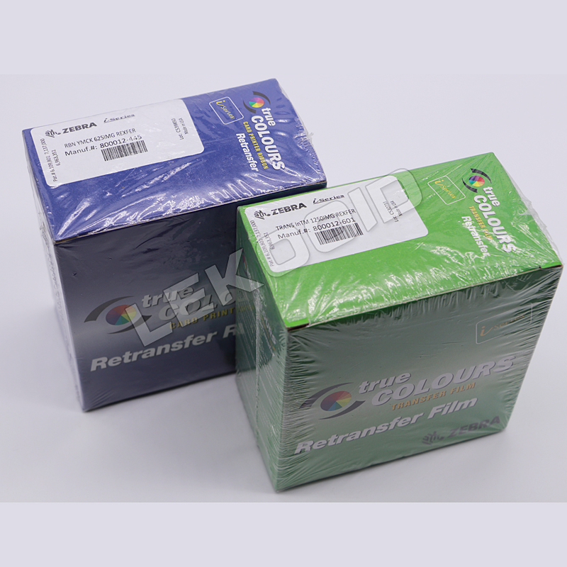 Zebra ZXP Series 8/9 YMCK Color Ribbon - 625 Prints