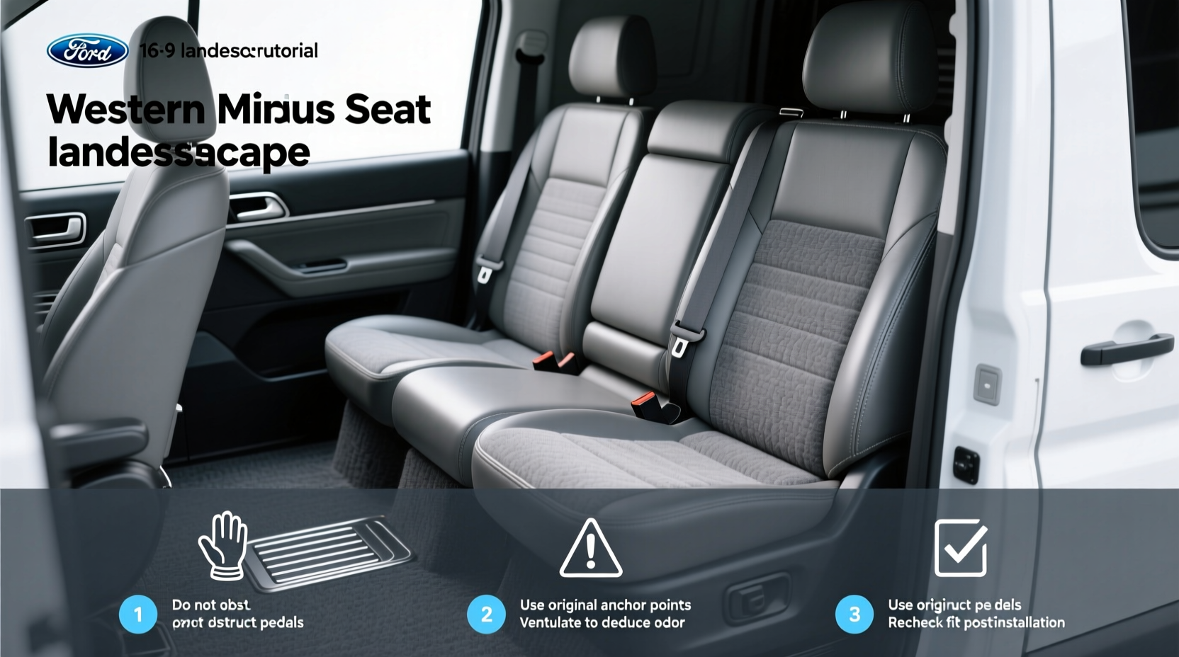 How to Choose Ford Transit Minibus Seat Covers: Buying Guide