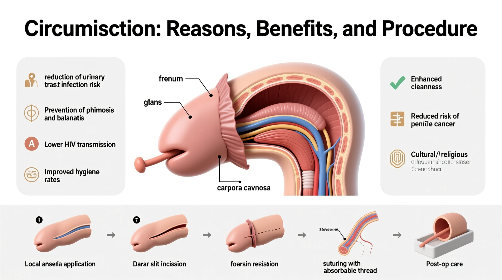 why is circumcision performed reasons benefits and procedure