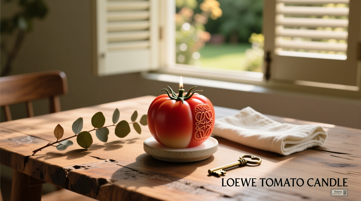 ロエベ トマト キャンドルの真実｜香りの特徴と失敗しない使い方