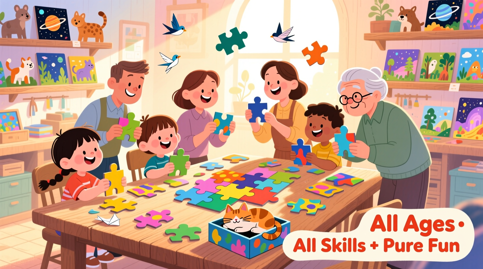 creative and fun puzzle makers for all ages and skills