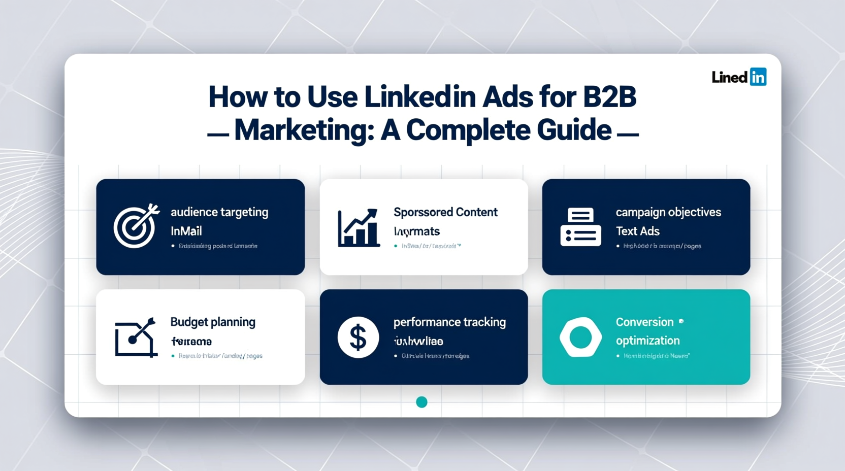 how to use linkedin ads for b2b marketing