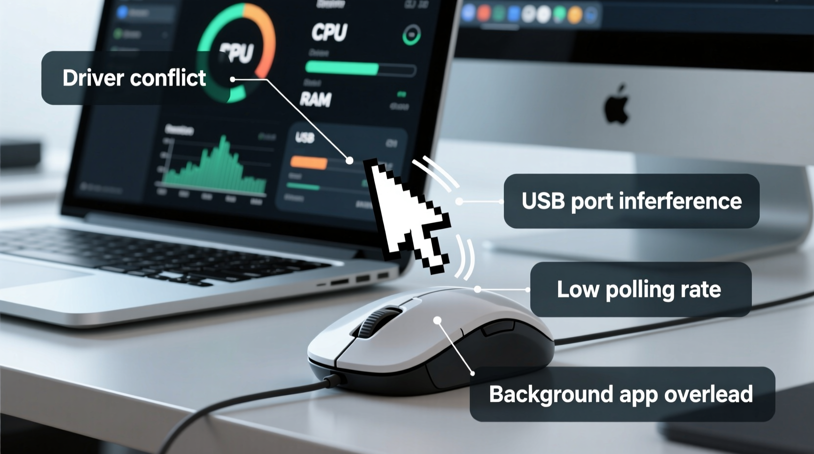mouse lagging reasons and fixes for a laggy mouse cursor