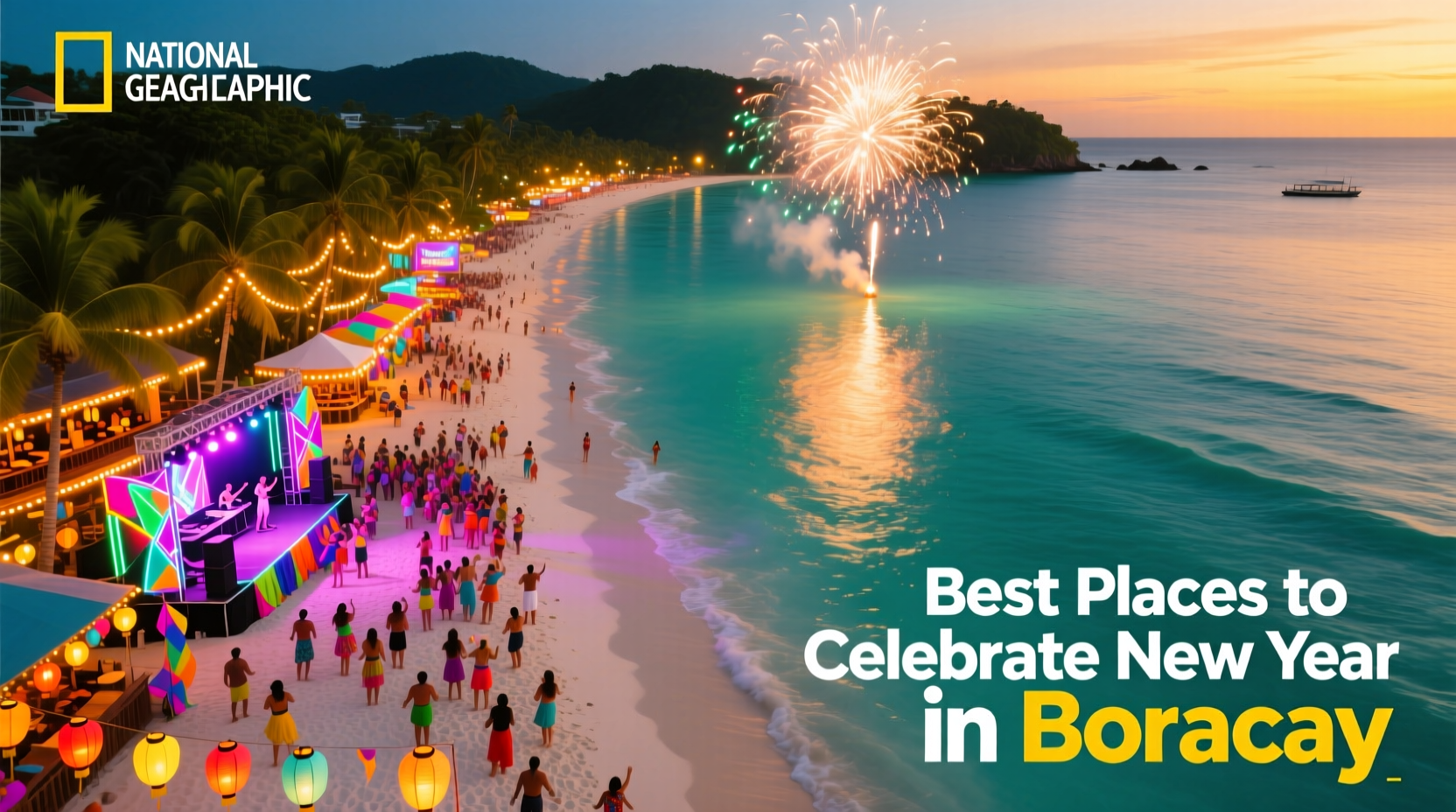 where to celebrate new year in boracay