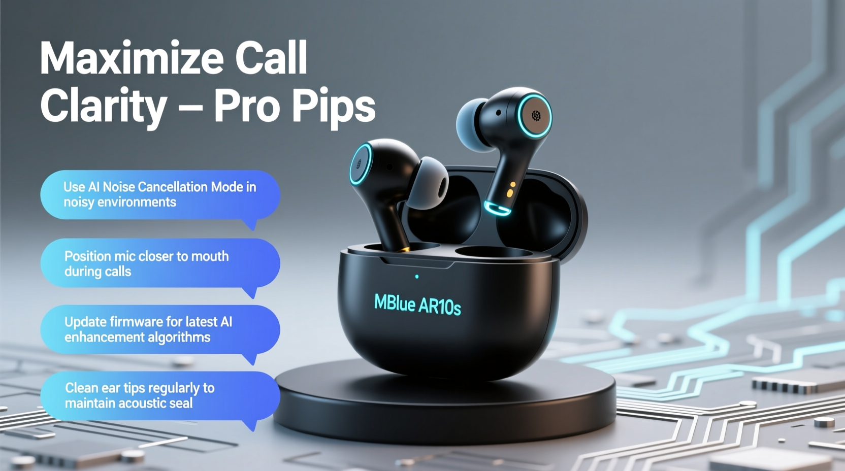 maximizing call clarity practical tips to enhance mblue ar10s ai noise reduction performance