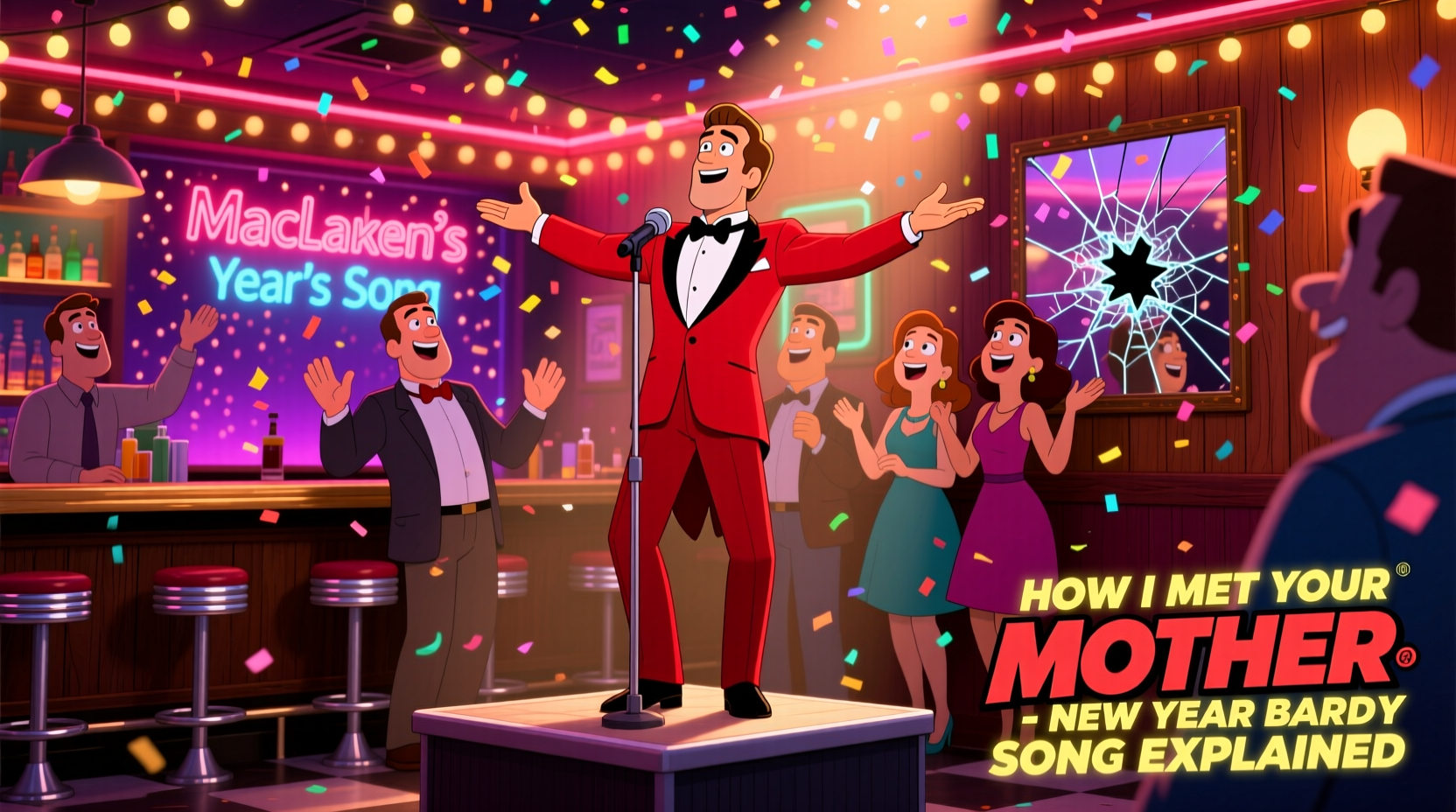 how i met your mother new year barney song