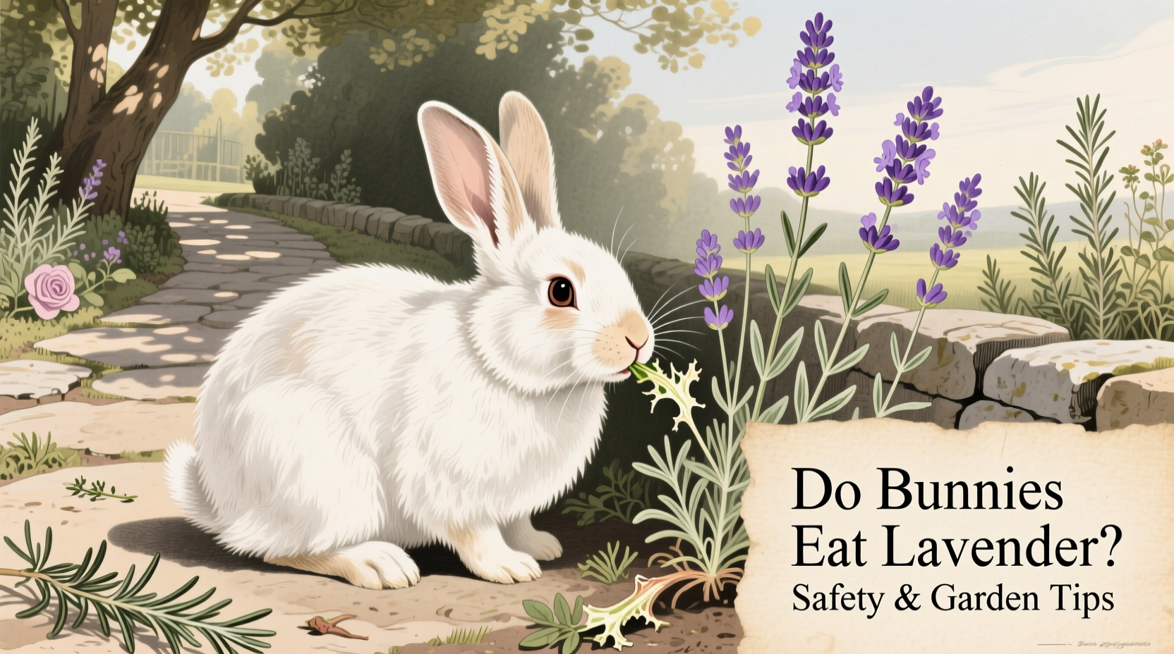 do bunnies eat lavender