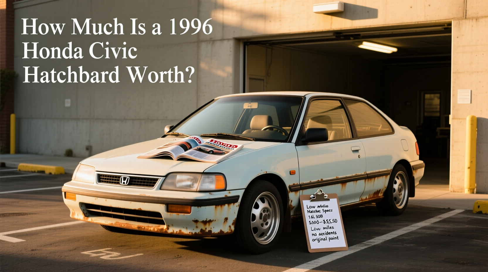 1996 civic hatchback value specs guide