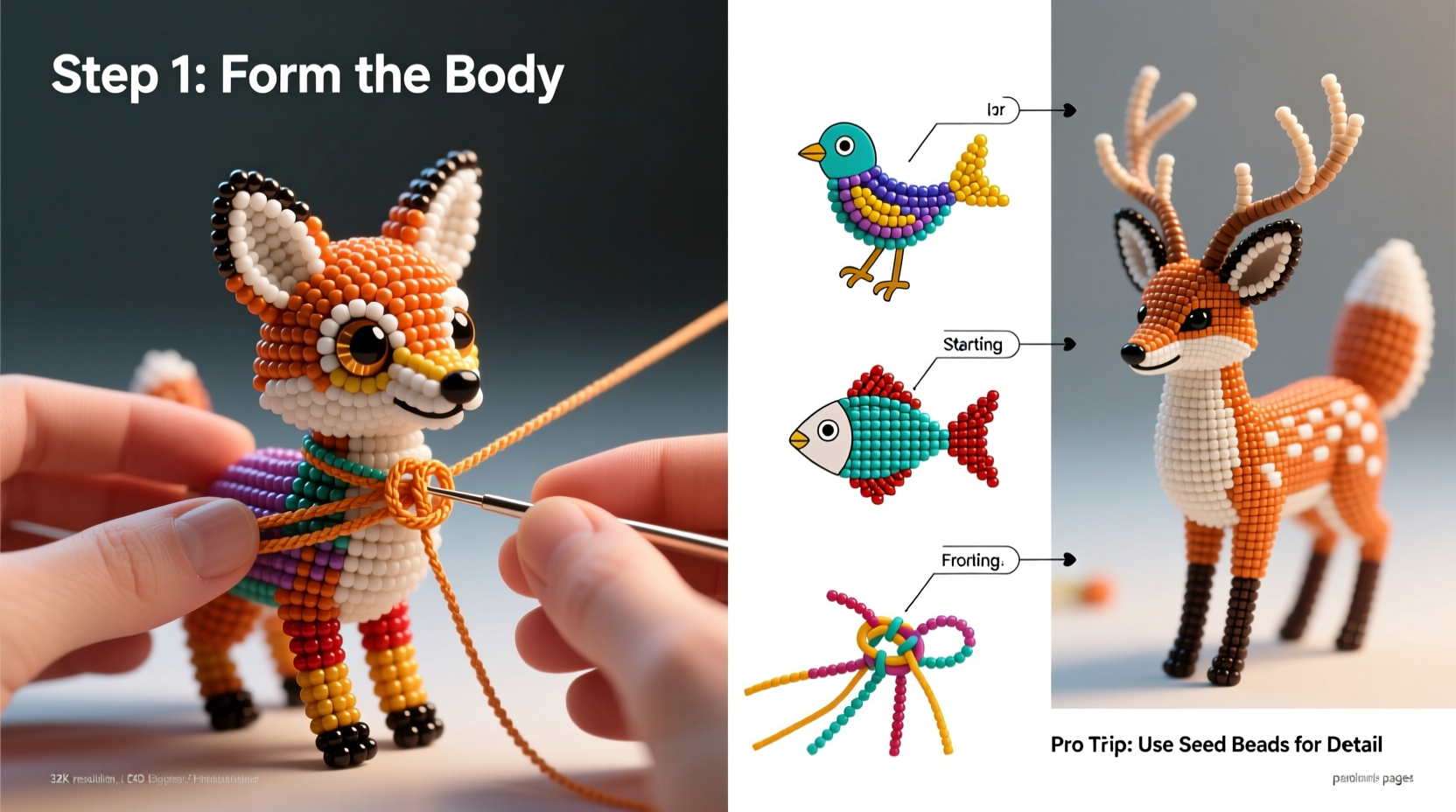 mastering the art of bead animals step by step guide for beginners and beyond