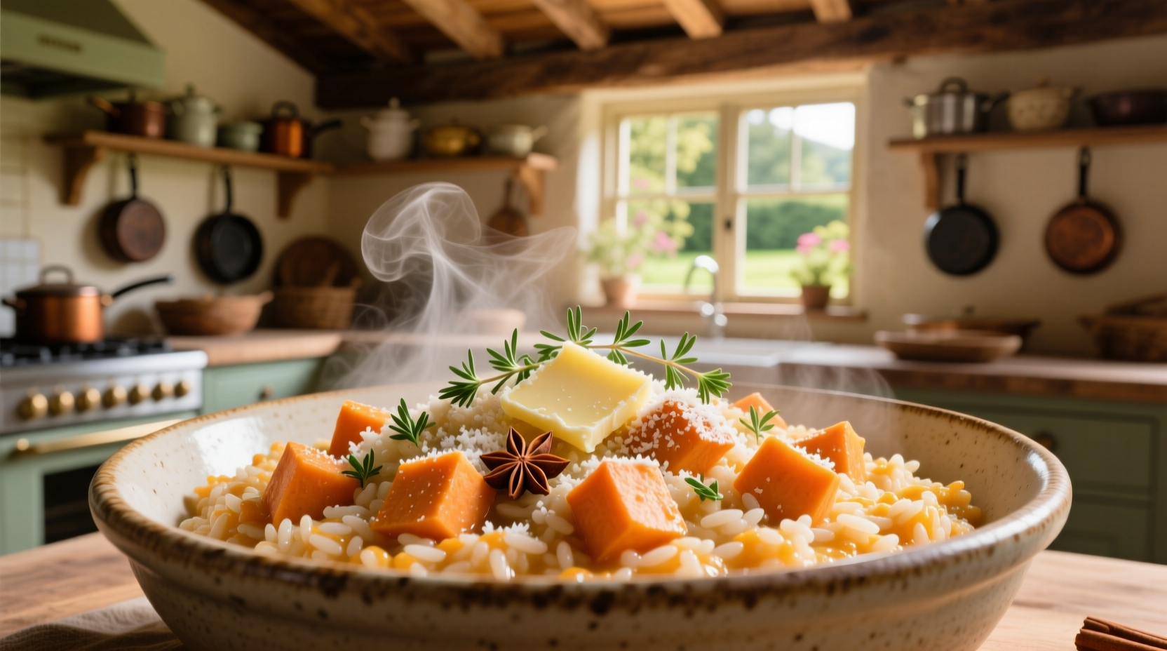 sweet potato risotto