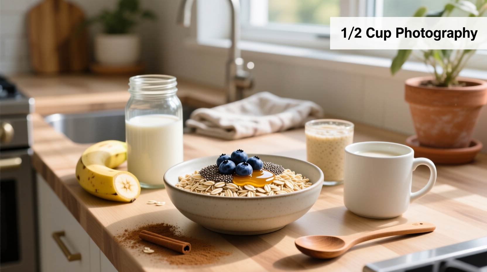 1/2 cup oats nutrition guide