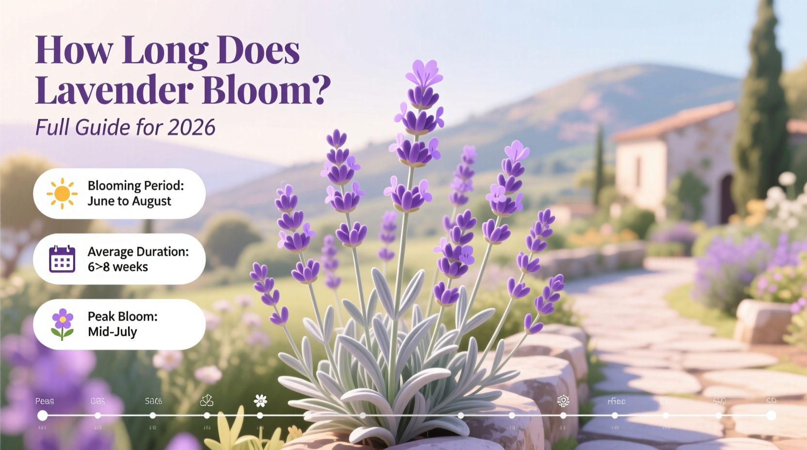 how long does lavender bloom