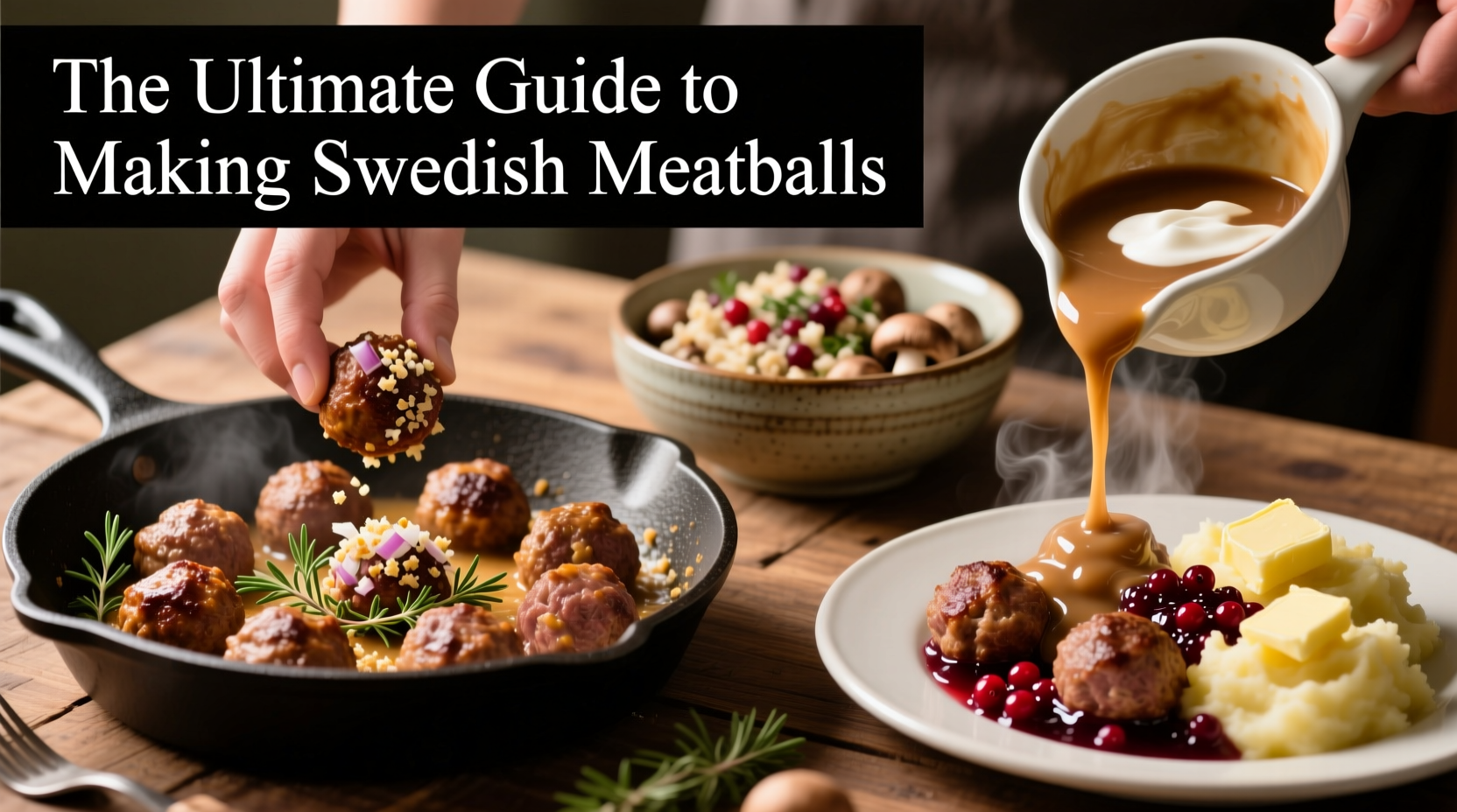 the ultimate guide to making swedish meatballs with creamy gravy from scratch