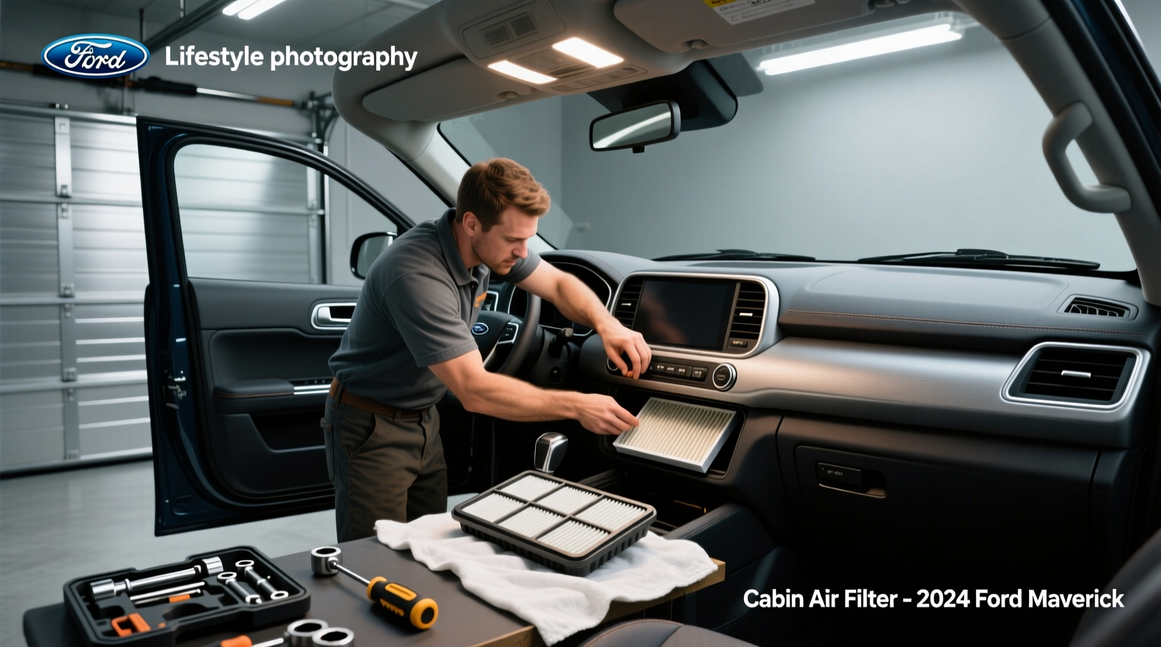 How to Change Cabin Air Filter on 2024 Ford Maverick