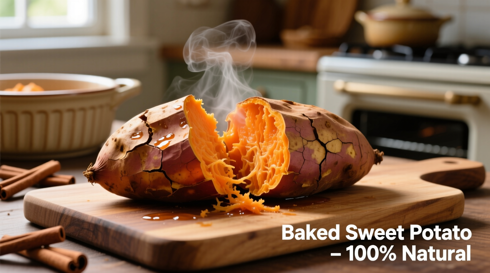 baking a sweet potato