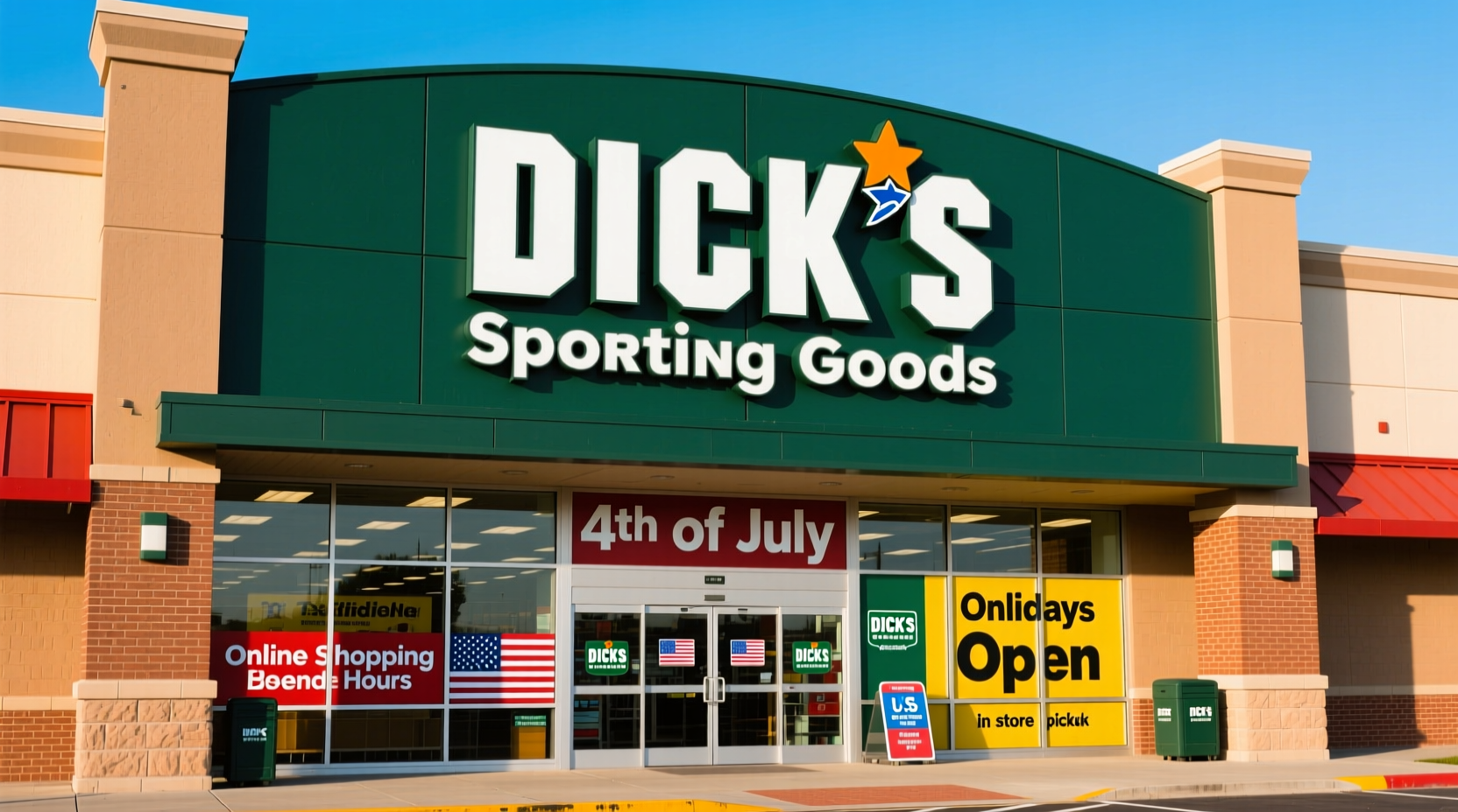is dicks sporting goods open on 4th of july